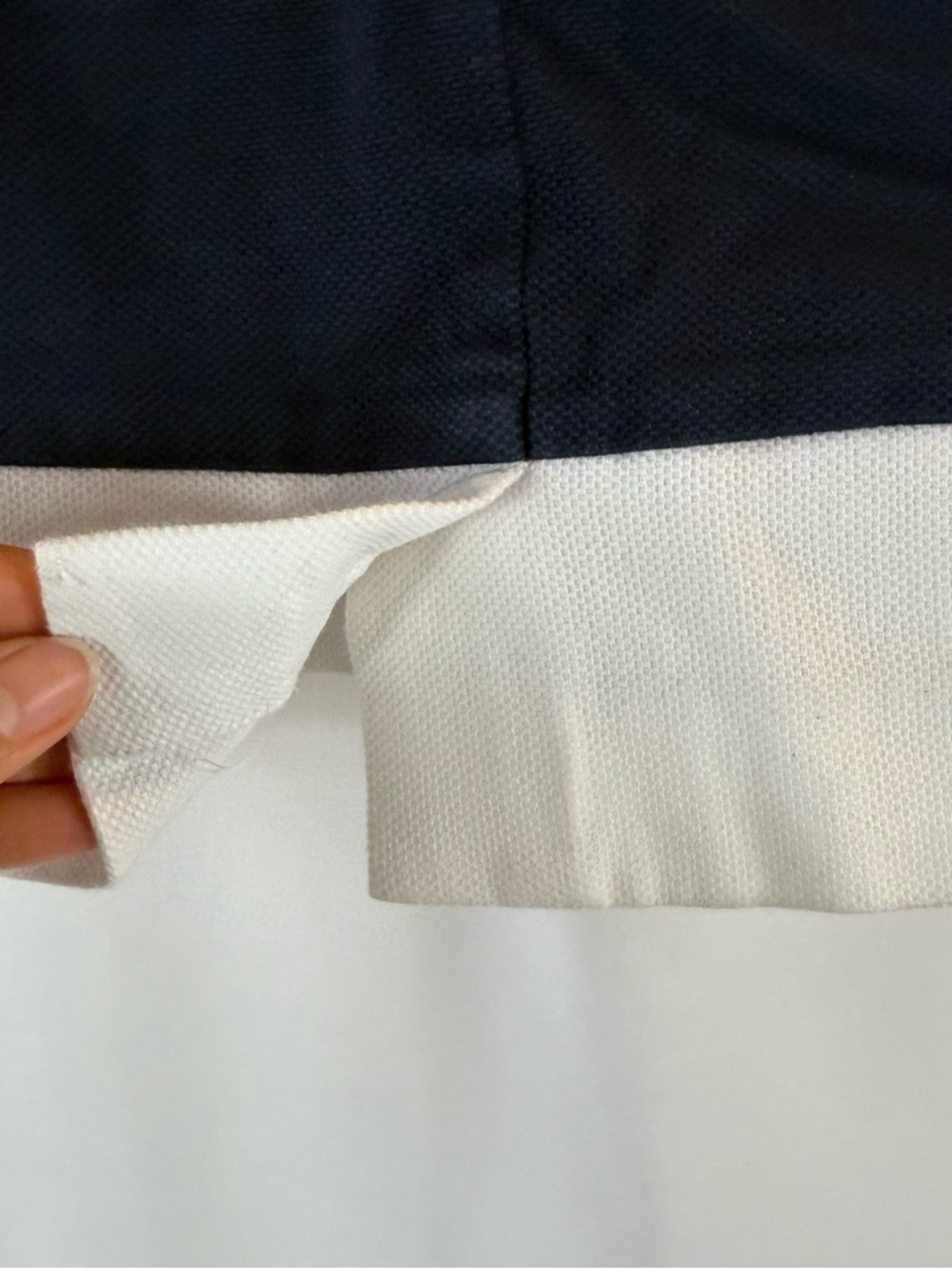 Polo Golf Ralph Lauren White women  Mini Skort  Navy Stripe and Pink Accent Sz:8 - Picture 9 of 13